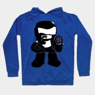 Tankman character from FNF Hoodie